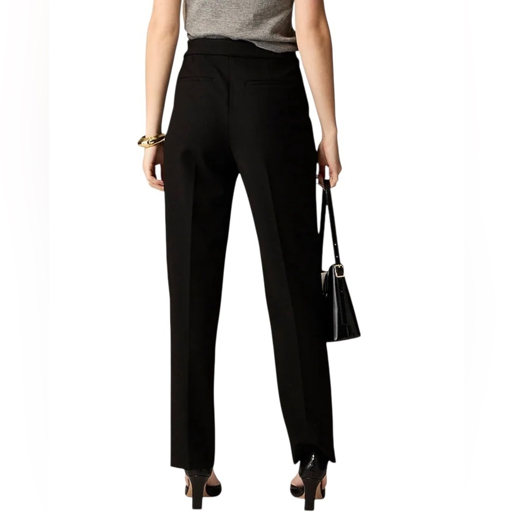 J. Crew New Kate 4 Season Stretch Black Women's Trousers Pants NWT 10T - Picture 2 of 10